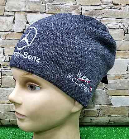 Шапка стильна ковпак MERCEDES-Benz Fleece Київ
