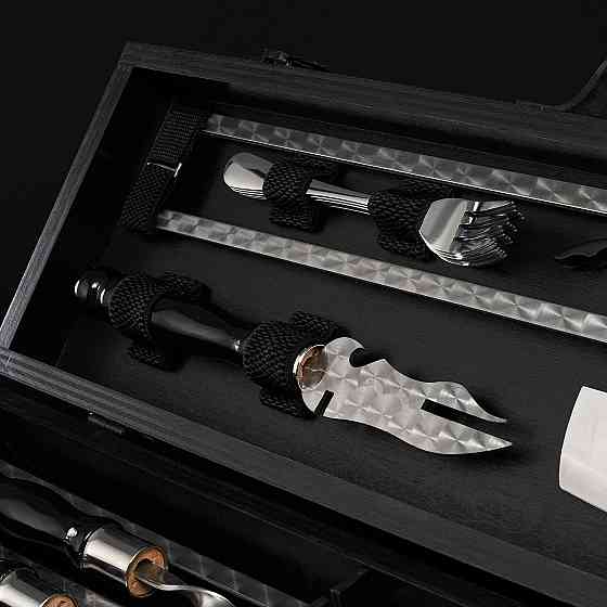 Шампури подарункові набір бокс для пікніка гриля та барбекю Оригінальні Віп подарунки на день народження татові, хлопцю, Тернопіль