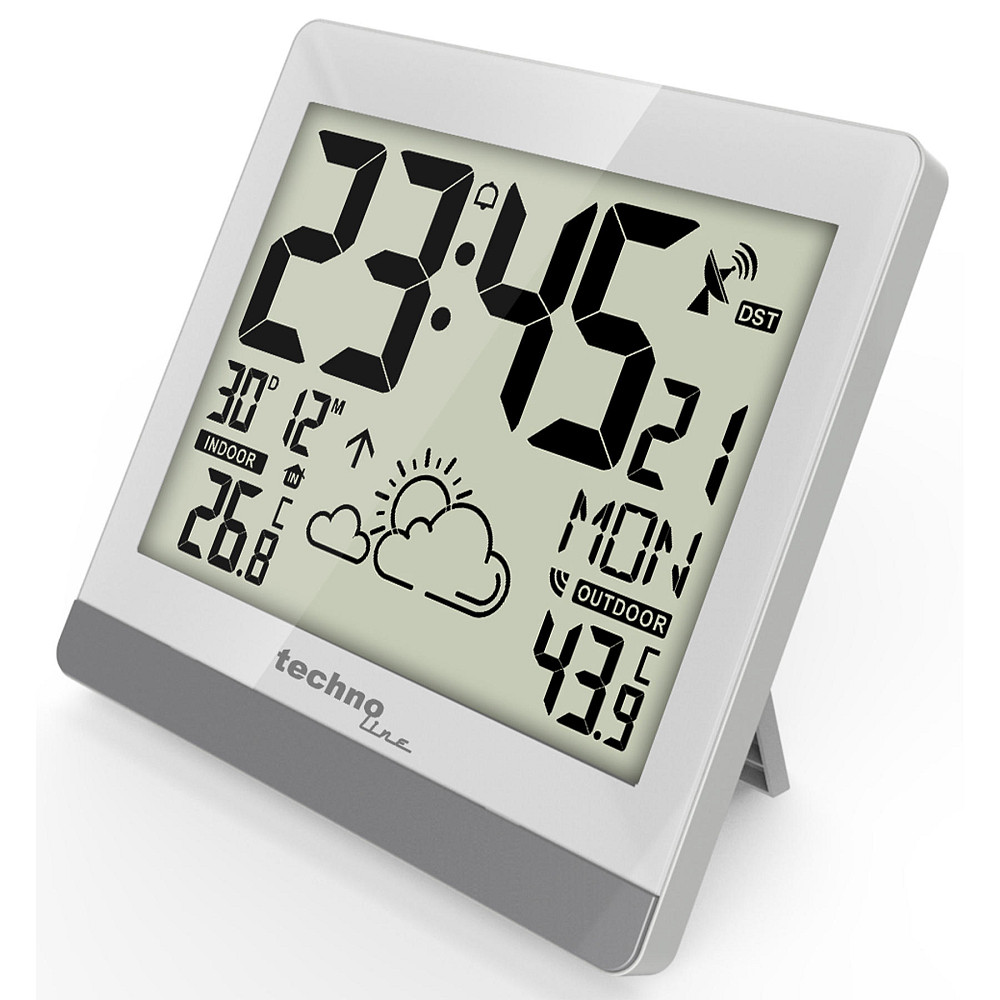 Часы настенные Technoline WS8119 White (WS8119) Винница - изображение 2