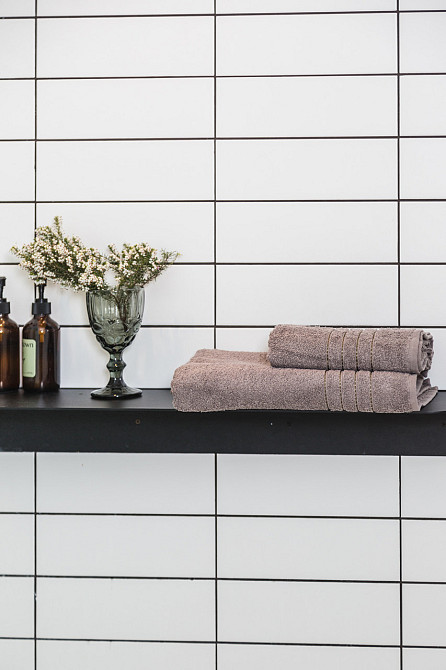 Ecotton Рушник Ecotton 50х90 см махровий високої щільності 420 г/м² коричневий Mink Коломыя - изображение 3