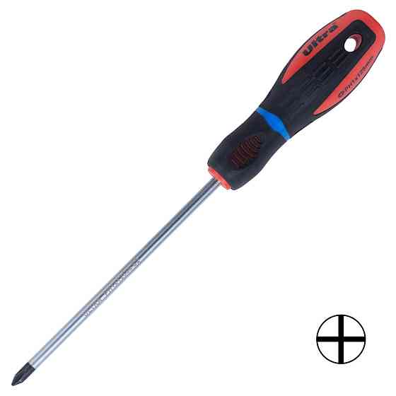 Отвертка крестовая PH 1×125мм S2 Profi ULTRA (4000382) Киев
