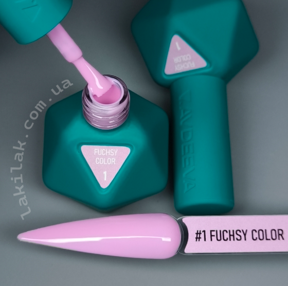 Гель-лак Victoria Avdeeva Fuchsy Color №1 (ніжний рожевий з лавандовим підтоном) 12 мл HEMA & TPO FREE Херсон