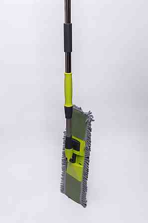 Household Швабра з телескопічною ручкою та насадкою з мікрофібри для миття підлоги, плитки, лам Коломия