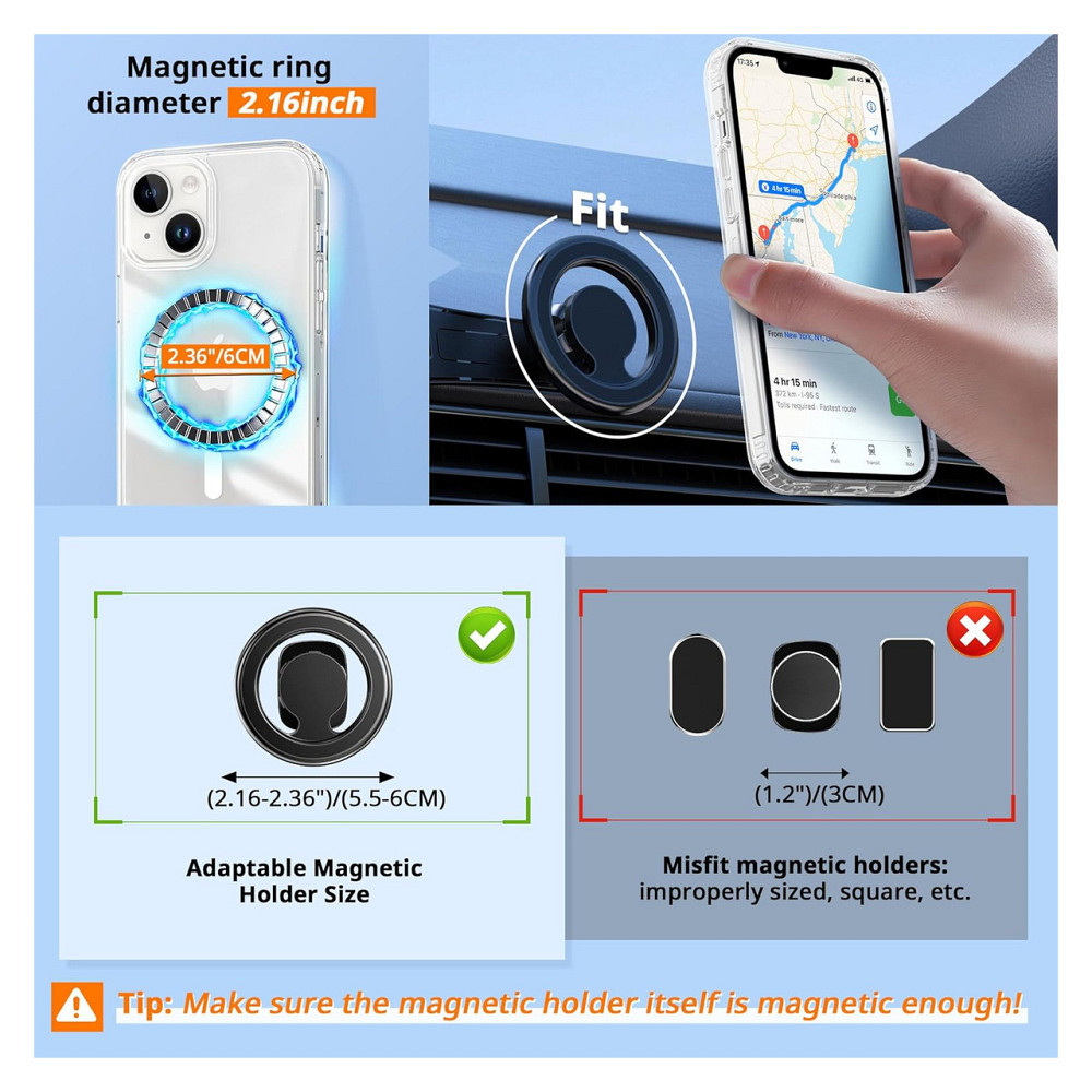 Чехол накладка бампер CACOE для iPhone 16 черный совместим с MagSafe ударопрочный антицарапинный PC TPU Киев - изображение 7