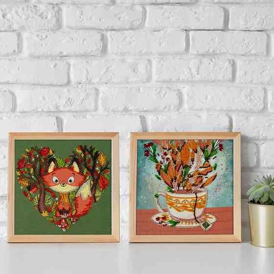 Набор-мини для вышивки бисером 