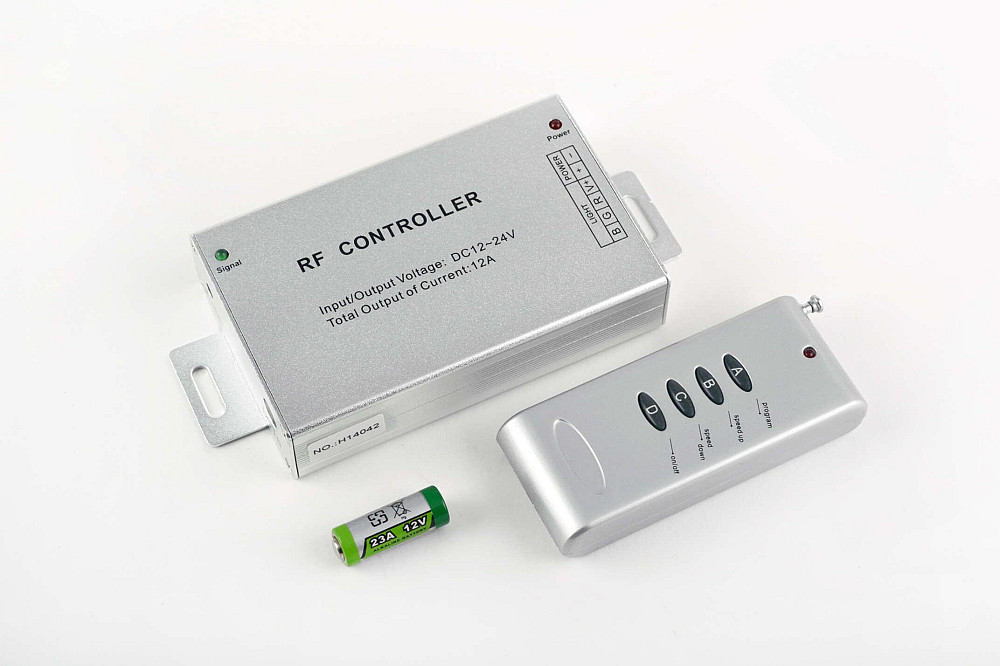 RGB-контролер (радіо ПДУ, 4 кнопки) Київ - фото 1