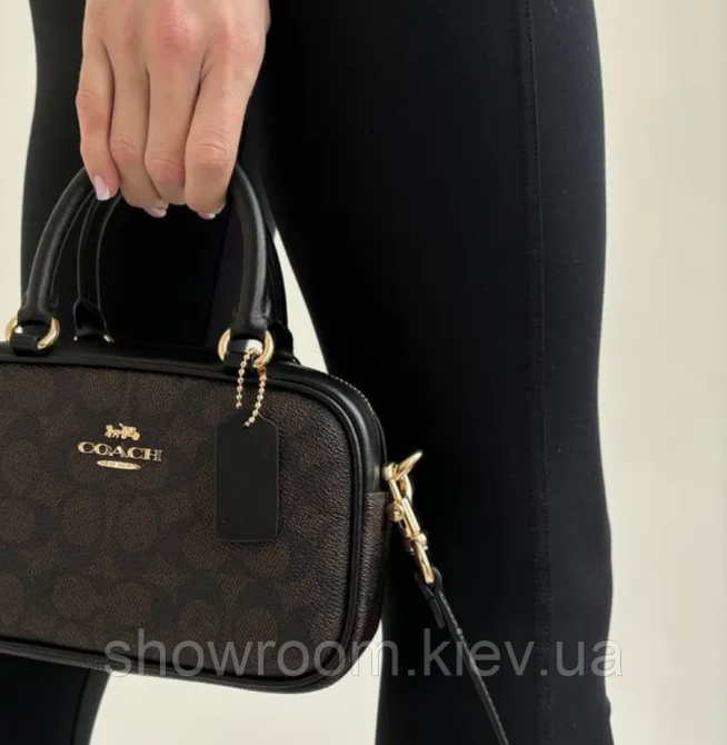 Небольшая женская сумочка на плечо Coach (3537-2) Киев - изображение 4