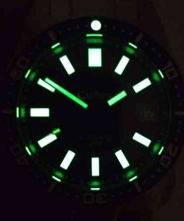 Часы Cadisen Submariner NH35 38mm дайвер. Киев