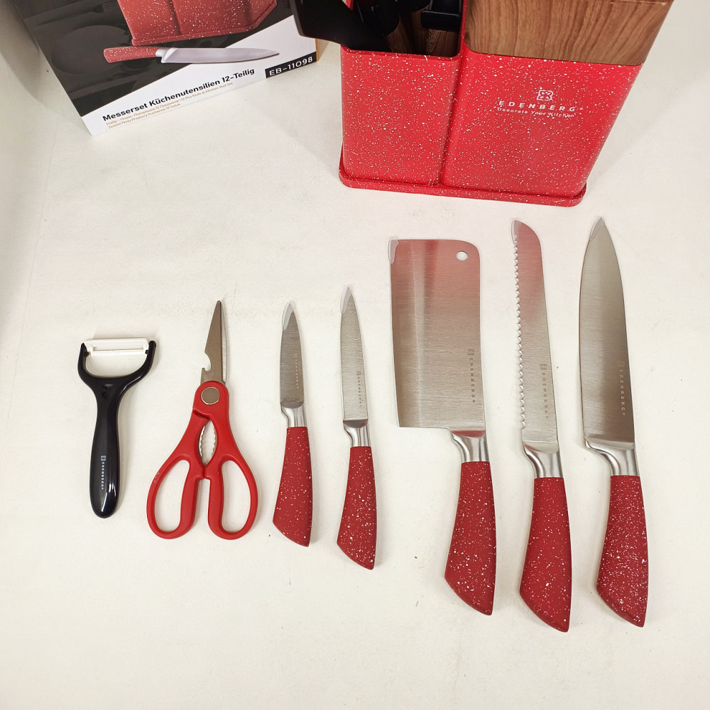 Набор ножей для новой кухни, Кухонный нож из стали нержавейки, Красивые кухонные ножи PR-42 Львов - изображение 2