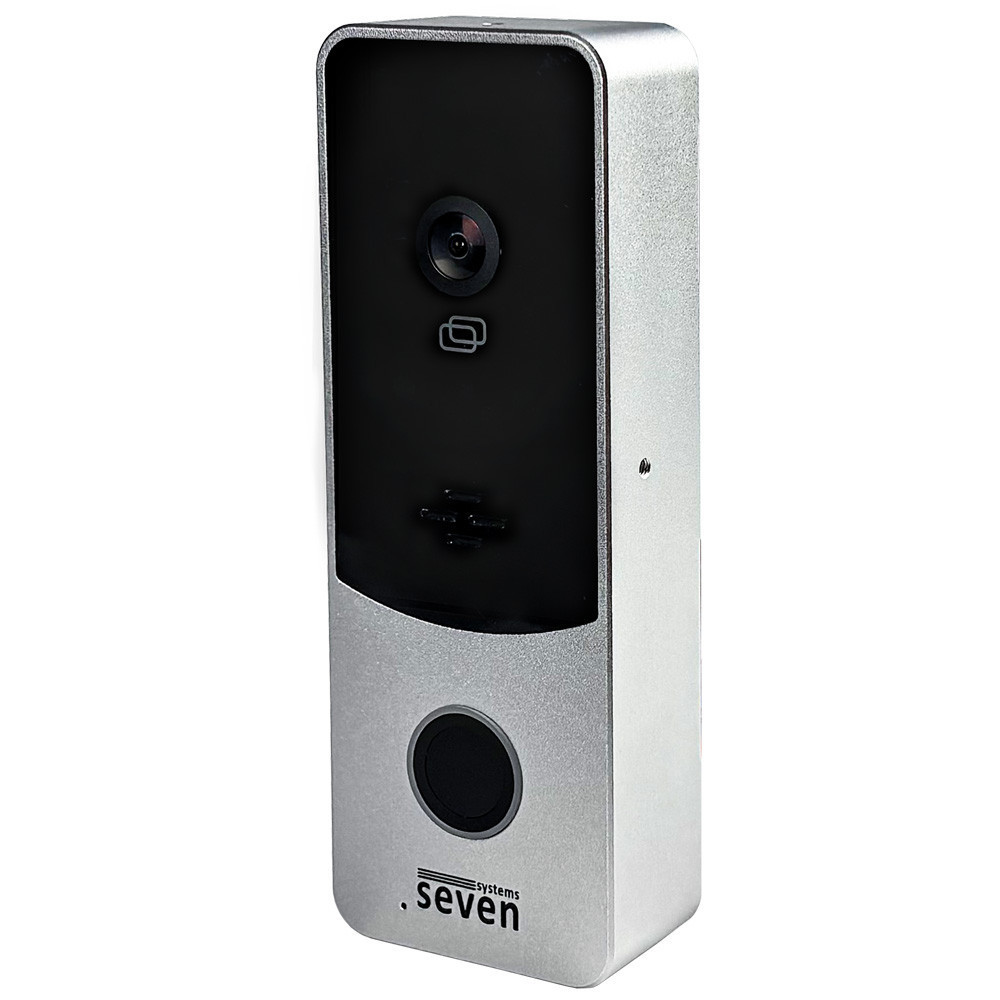 Вызывная панель домофона со встроенным контроллером SEVEN CP-7508 FHD silver Киев - изображение 13