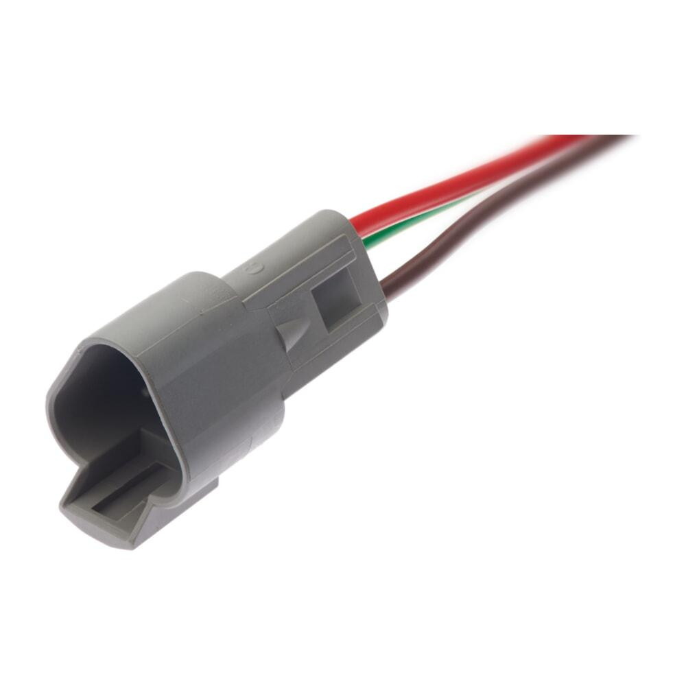 Роз'єм конектор с проводом, 3-кон., Спецтехника, DT04-3P, DT04-3P-E004, DEUTSCH Америка, CAT, JCB, MAN 47620 Київ - фото 1