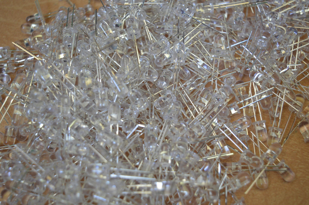 Світлодіод 5 мм двоколірний (синій+червоний) LED Полтава - фото 1