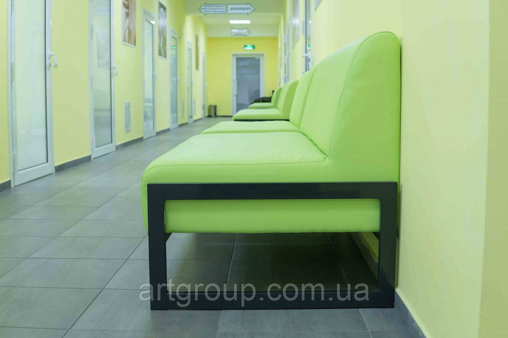 Диван Flay Quadro двійка 1400х850х750 Зелений Дніпро - фото 8