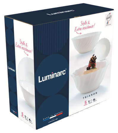 Набір салатників Luminarc Trianon, 5 предметів (6252197) Київ