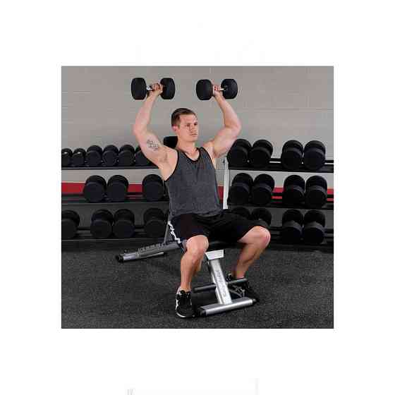 Гантельный ряд со стойкой Profi NE-PS-222-022 от 1 кг до 10 кг Винница