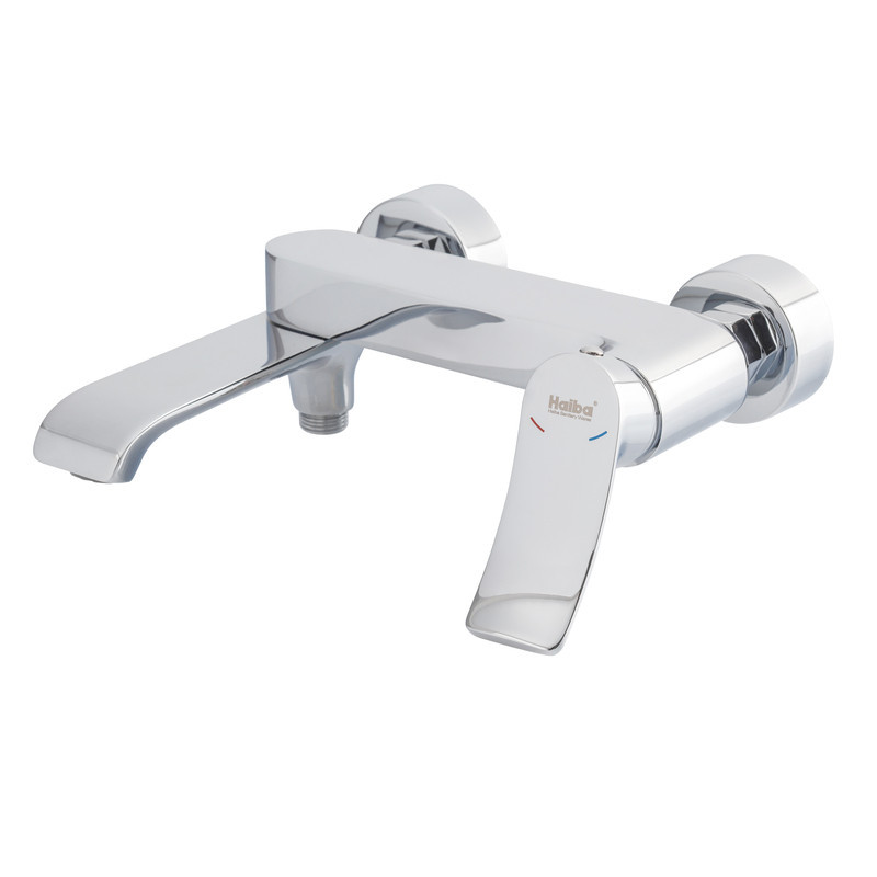 Змішувач для ванни Haiba Bolero 009 з коротким виливом та поворотним перемикачем (HB9578) Харків - фото 2