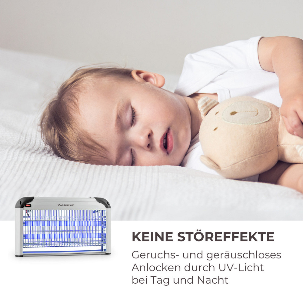 Средство для уничтожения насекомых Mosquito Ex 5000 38 Вт УФ-свет 150 м² серебристый (Германия, читать Ровно - изображение 2