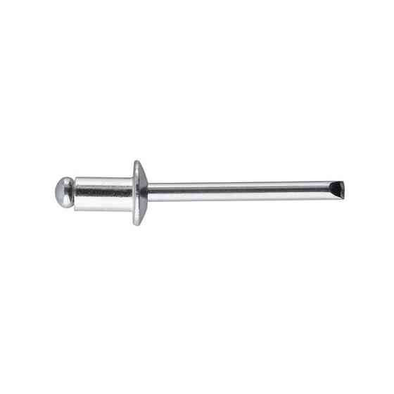 Заклепка алюмінієва, 4,8×8,0 мм, 50 шт. INTERTOOL RT-4808 Киев