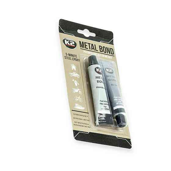 Клей двокомпонентний епоксидний K2 Metal Bond 56.7g Мукачево