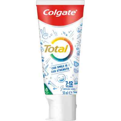 Детская зубная паста Colgate Total kids 7-12 лет 50 мл (8718951433120) Винница