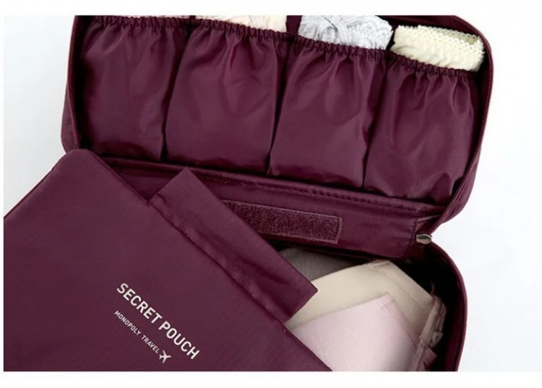 Органайзер для белья дорожный Monopoly бордовый Винница - изображение 3