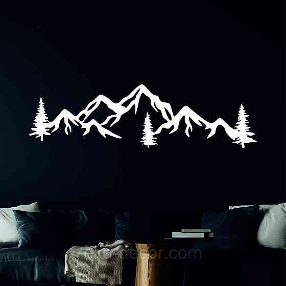 Декоративне настінне Панно «Гори», Декор на стіну Київ