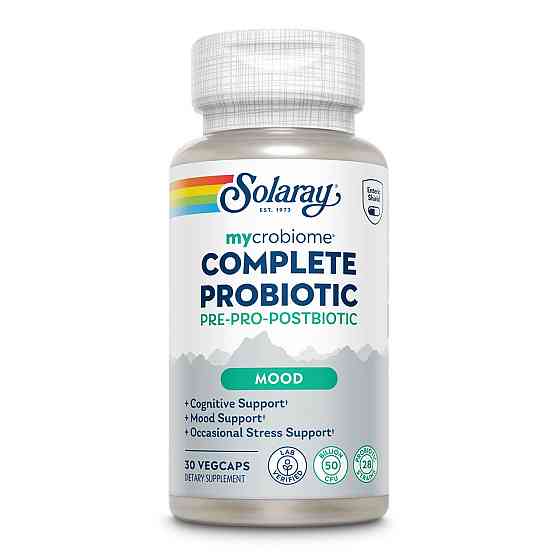 Пробіотики Solaray Mycrobiome Complete Probiotic Mood 30 вег Київ