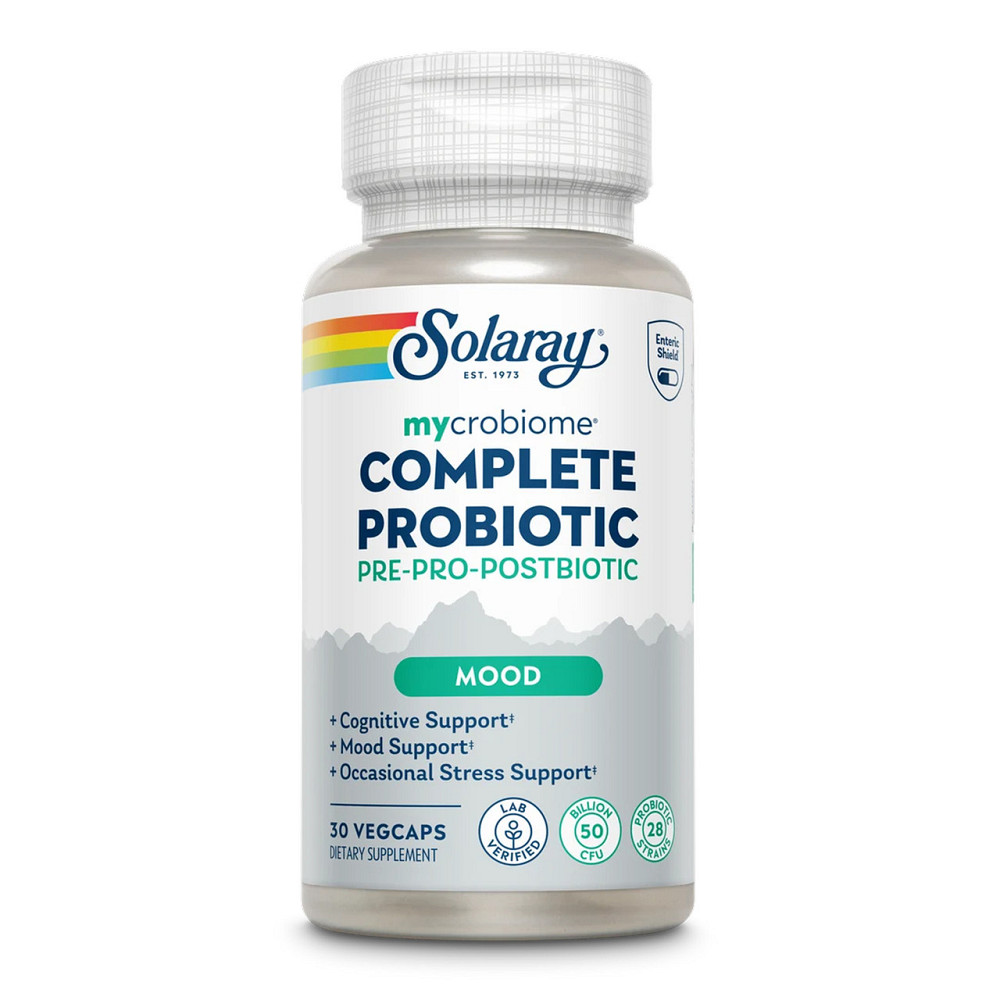 Пробіотики Solaray Mycrobiome Complete Probiotic Mood 30 вег Київ - фото 1