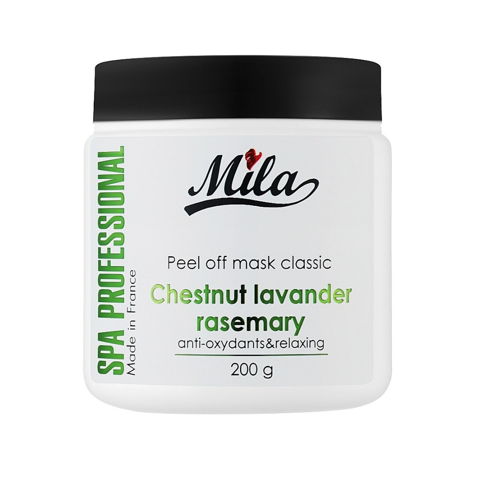 Альгинатная маска Каштан, лаванда, розмарин MASK CLASSIC RELAXING POWDER Mila Perfect 200 г Киев - изображение 1