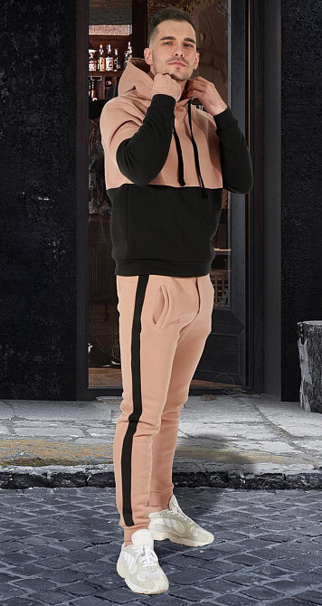 Двухцветный тёплый костюм на флисе (50) Киев - изображение 2