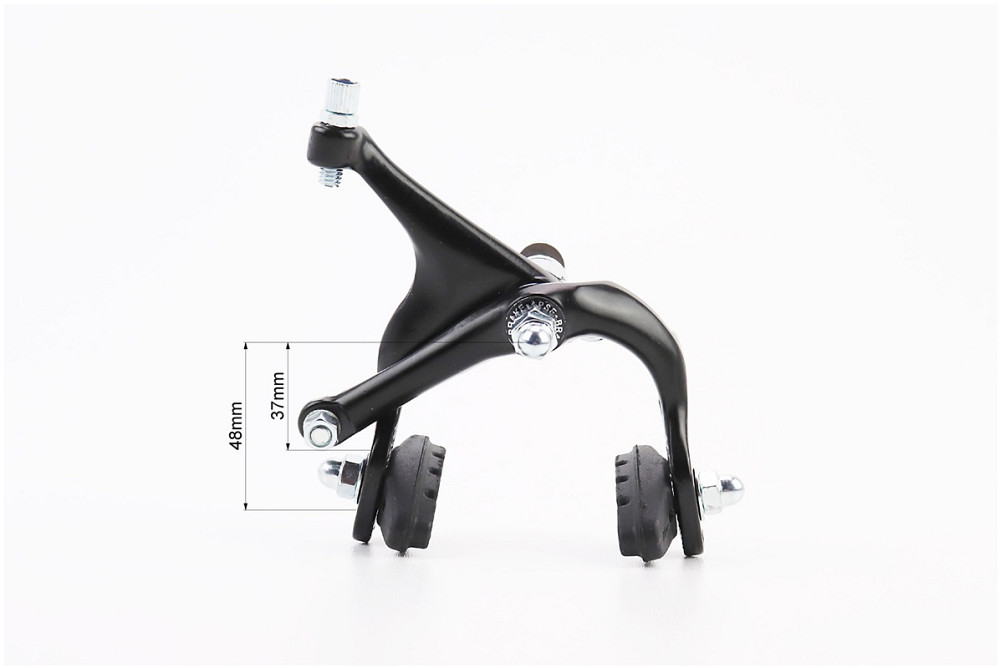 Гальмо ROAD V-brake кліщового типу, переднє+заднє, хід колодки 37-48мм, алюмінієве, чорне AR-2004D Киев - изображение 4