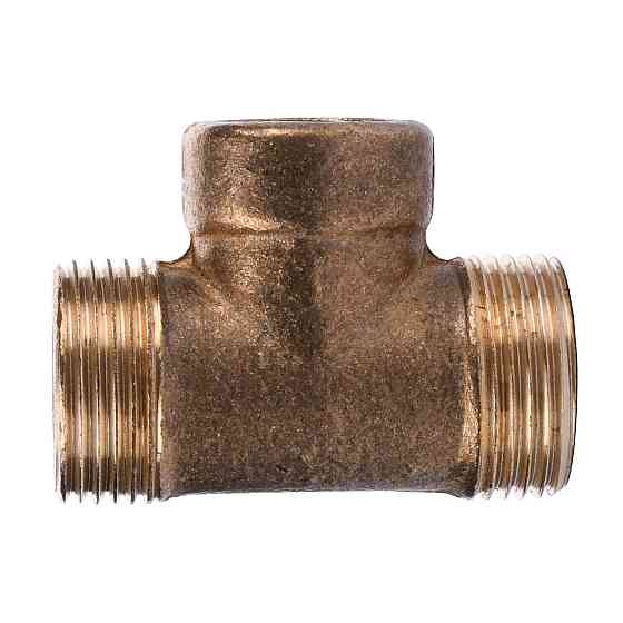 Тройник редукционный 3/4″х1/2″х3/4″НВН латунный усиленный 664Б Киев