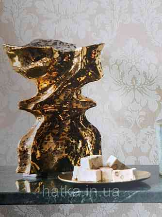 Текстильні шпалери на флізеліновій основі Da capo RaschTextil вензелі завитки бірюзові смарагдові на Київ