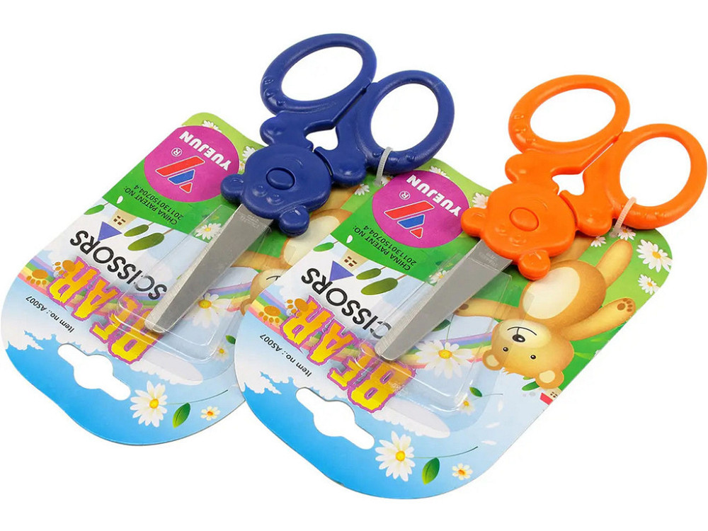 Ножиці дитячі 13,5 см "Yuejun", AS007, шт Київ - фото 1