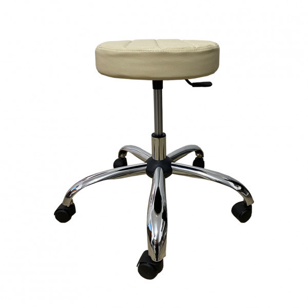 Стілець для майстра без спинки Йола на хромованій ніжці Київ - фото 7