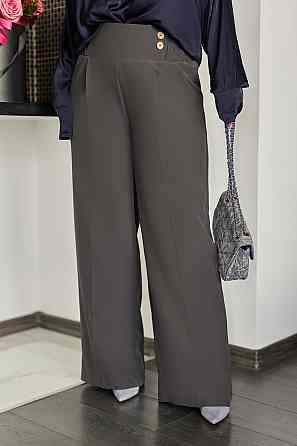 Штани жіночі широкі "Intro" | Норма і батал Графіт, 54-56 Київ