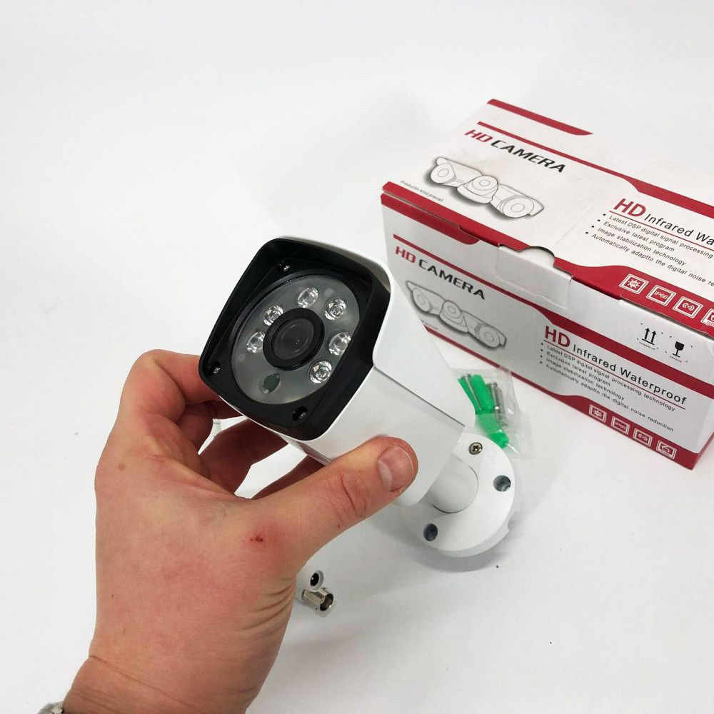 Камера наблюдения для квартиры 4MP HD Infrared Waterproof, Наружная поворотная PY-381 камера видеонаблюдения Киев - изображение 9