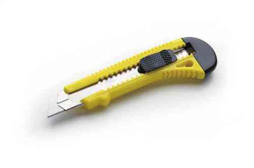 Ніж висувний 18 мм із металевою напрямною СИЛА Рівне