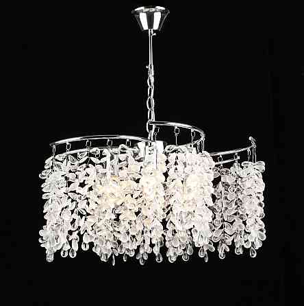 Люстра підвісна кришталева S2493/6, Хром Коломия