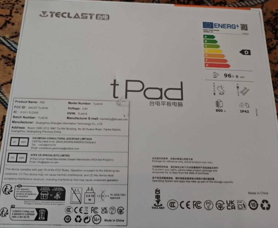 Планшет Teclast tPad P85 64GB. Киев - изображение 1