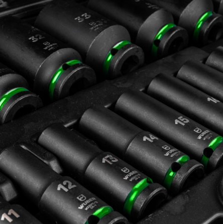 Набір ударних торцевих головок 1/2» 10-38 мм Wuber 20 шт. (Польща) Київ