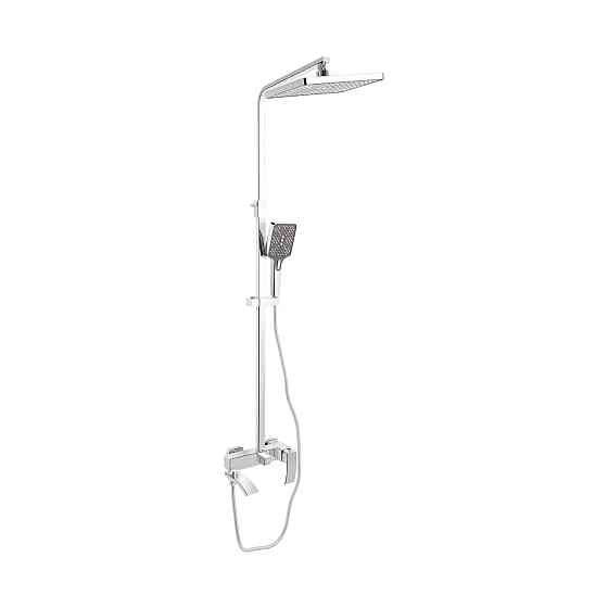 Душова система універсальна Qtap Swan Cascada на три споживачі (з виливом) QTSWA111CRM45566 Chrome Київ