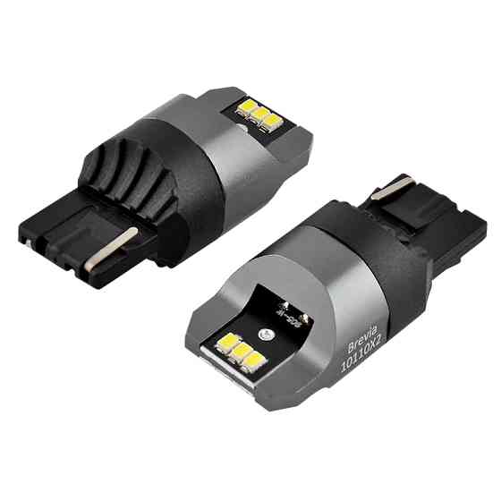 Автолампа Brevia Power LED W21W 330Lm 6x3020SMD 12/24V CANbus, 2шт Львів