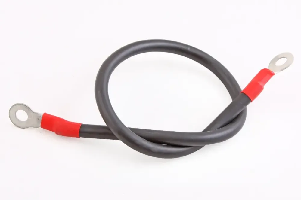 Провод массы грузовой в изоляции 60см S25мм луженый разъем 1.6мм под болт d10мм Винница - изображение 1