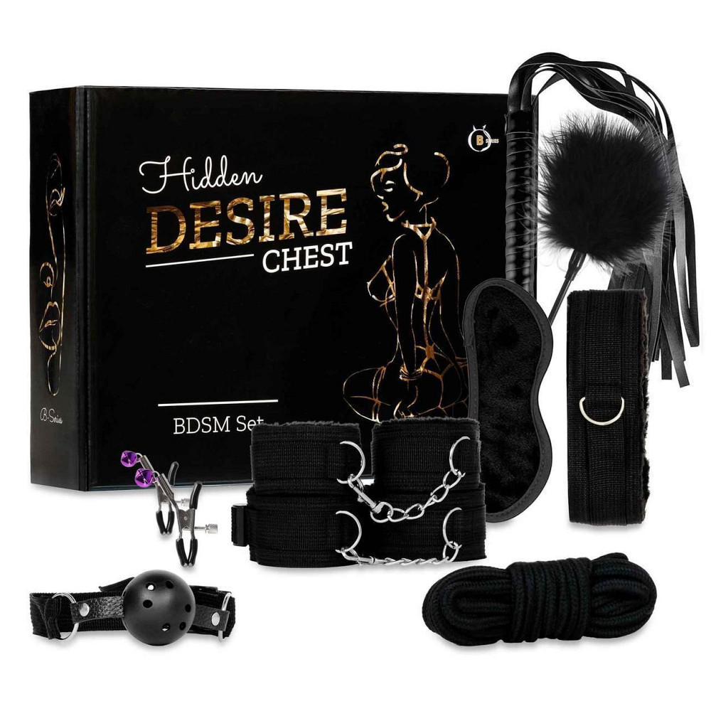 БДСМ набір - Hidden Desire Chest BDSM Kit 3.0 Sex Aura Київ - фото 1