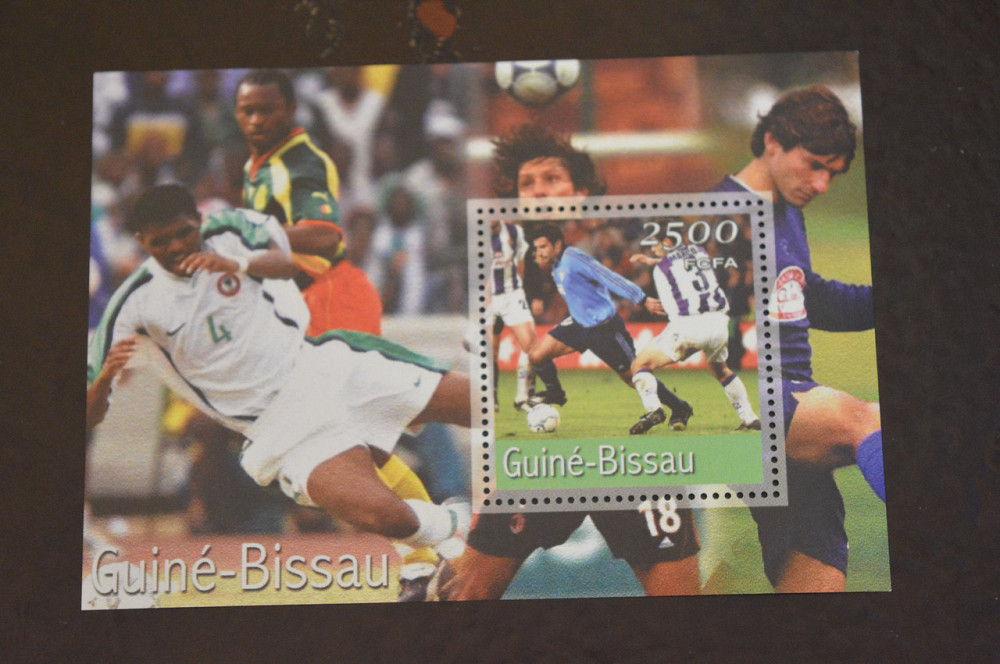 Гвинея. Спорт. Личности. Блок. 2015 год (В-8) Полтава - изображение 1