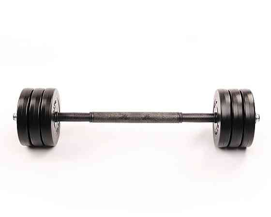 Гантелі Elitum 2×11 кг + подовжувач грифа для штанги комплект для дому та зали Київ