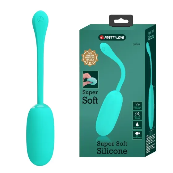 Перезаряжаемое вибро яйцо Pretty Love - Julius EGG Green, BI-014653-4 Sex Aura Киев