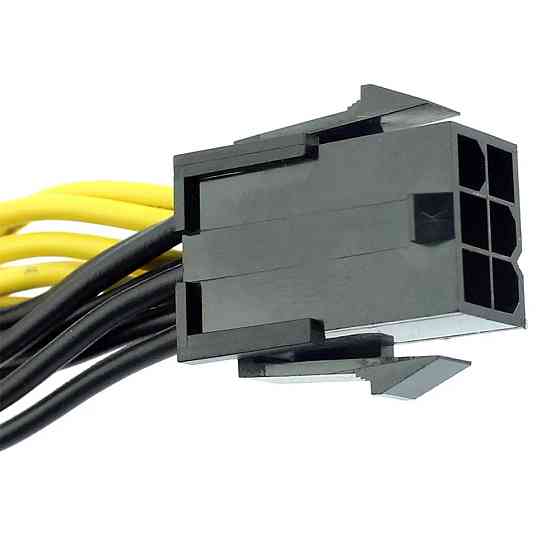 Кабель живлення для відеокарти ATX 6pin на 8pin (6+2), 50см Винница
