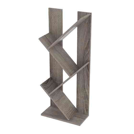 Полка для книг ПК-1, Дуб Сонома Трюфель, 440/216/1070 Львов